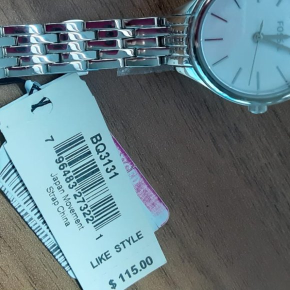 Fossil Silver(color) Women watch